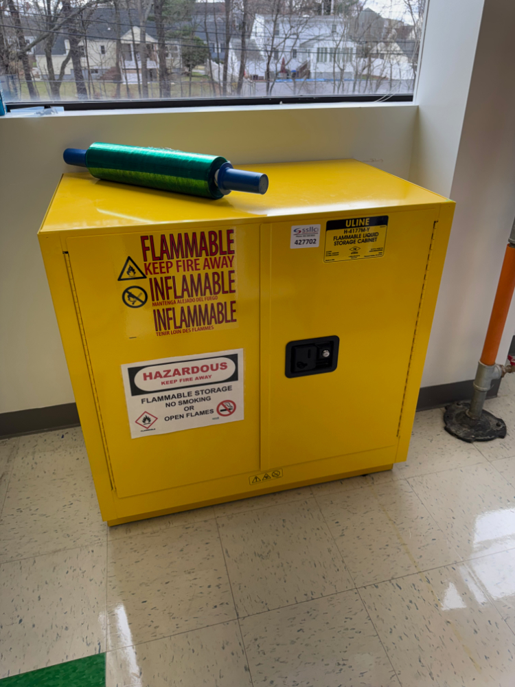 Image of ULINE 22 Gallon Flammable Liquid Storage Cabinet
